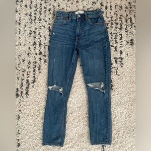 Abercrombie & Fitch | High Rise Skinny Jeans| Medium Wash| Size: 00 S - 24s- NEW